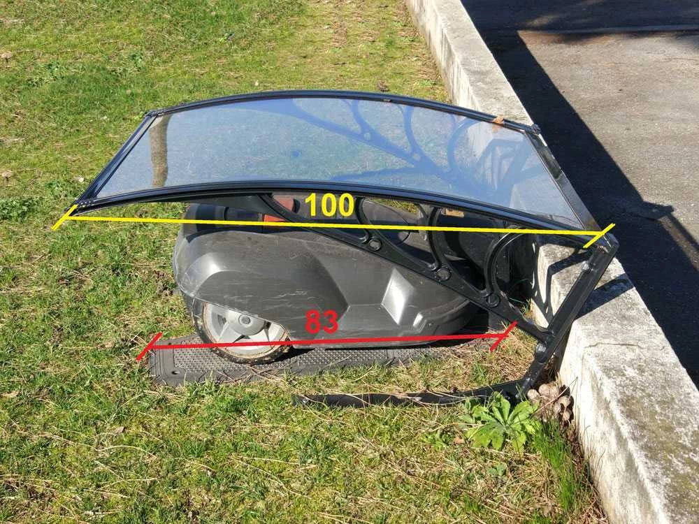 Abri Universel Pour Robot Tondeuse En Polycarbonate - Taille Large 3 Abri Universel Pour Robot Tondeuse En Polycarbonate - Taille Large