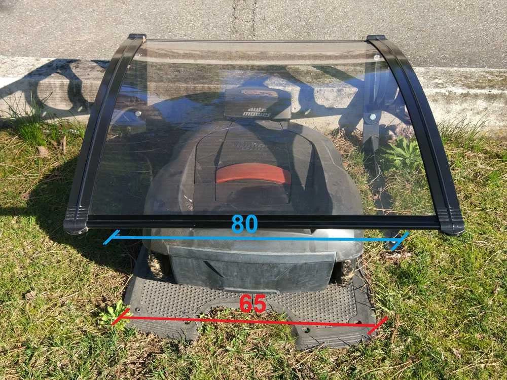 Abri Universel Pour Robot Tondeuse En Polycarbonate - Taille Large 4 Abri Universel Pour Robot Tondeuse En Polycarbonate - Taille Large – Image 2