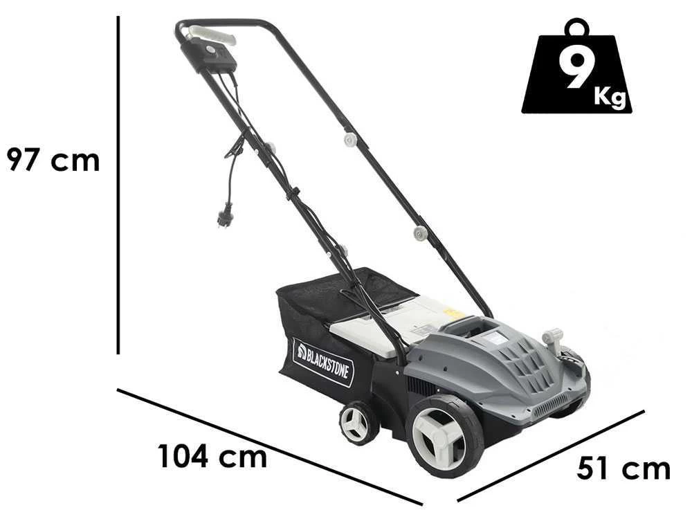 Aérateur Et Scarificateur électrique BlackStone ES-1500 - Moteur De 1500W 3 Aérateur Et Scarificateur électrique BlackStone ES-1500 - Moteur De 1500W