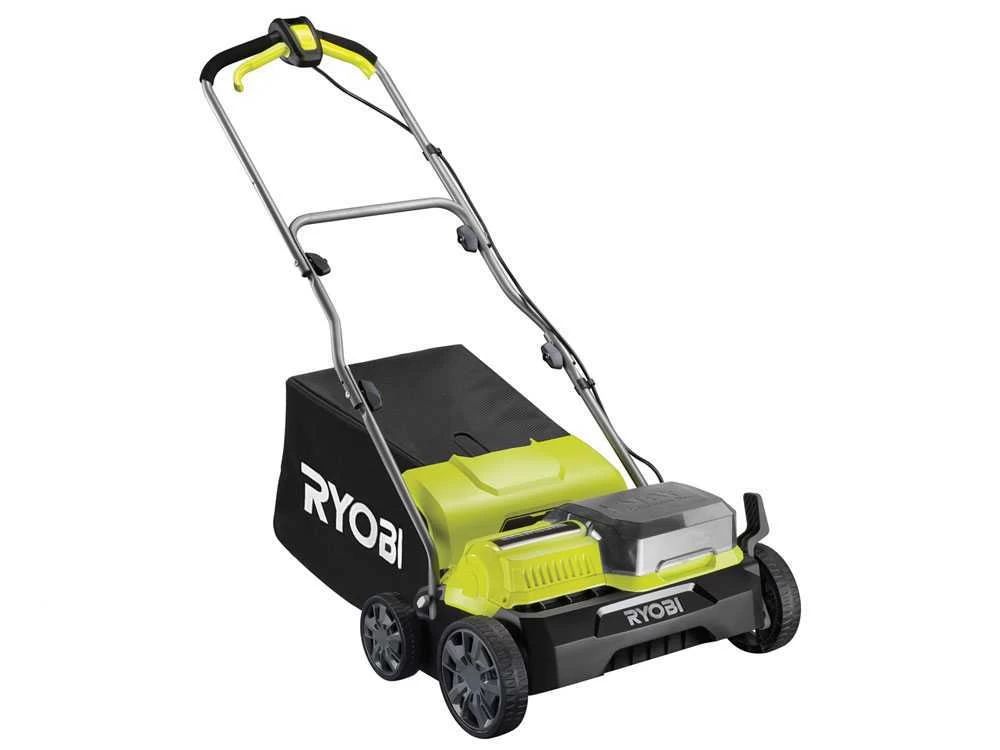 Aérateur électrique Sur Batterie RYOBI RY18SFX35A-240 - 18V - (2Ah X2) - Largeur De Coupe 35 Cm - 16 Lames 4 Aérateur électrique Sur Batterie RYOBI RY18SFX35A-240 - 18V - (2Ah X2) - Largeur De Coupe 35 Cm - 16 Lames – Image 2