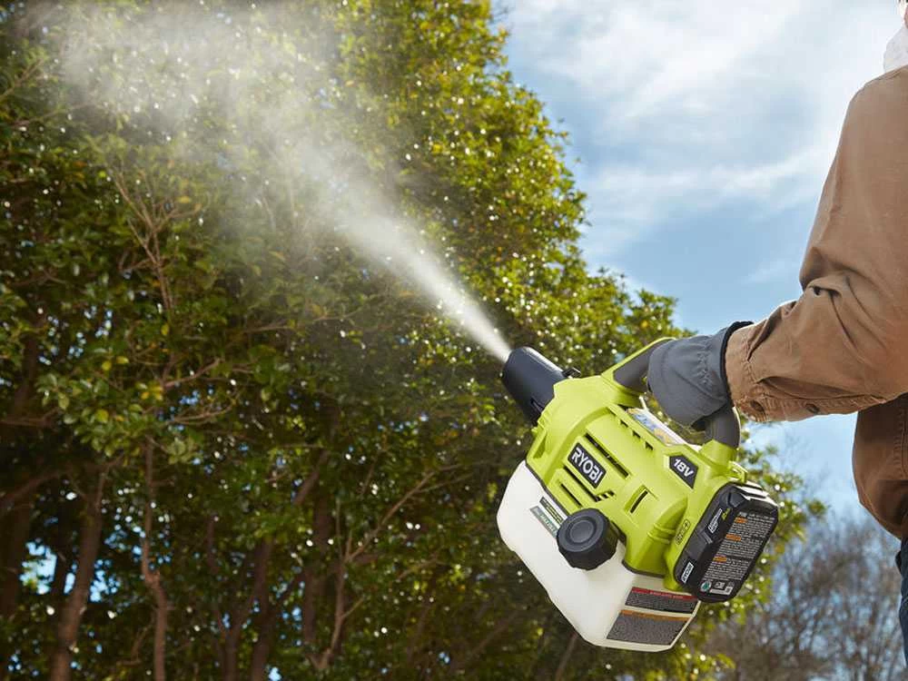 Atomiseur à Batterie Portatif RYOBI RY18FGA-0 -18V - SANS BATTERIE NI CHARGEUR 5 Atomiseur à Batterie Portatif RYOBI RY18FGA-0 -18V - SANS BATTERIE NI CHARGEUR – Image 3