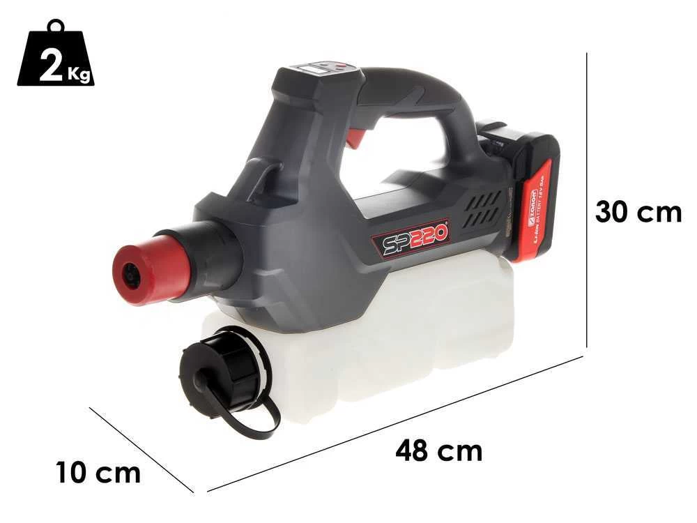 Atomiseur à Batterie Portatif ZANON SP 220 - 18V /5Ah 3 Atomiseur à Batterie Portatif ZANON SP 220 - 18V /5Ah