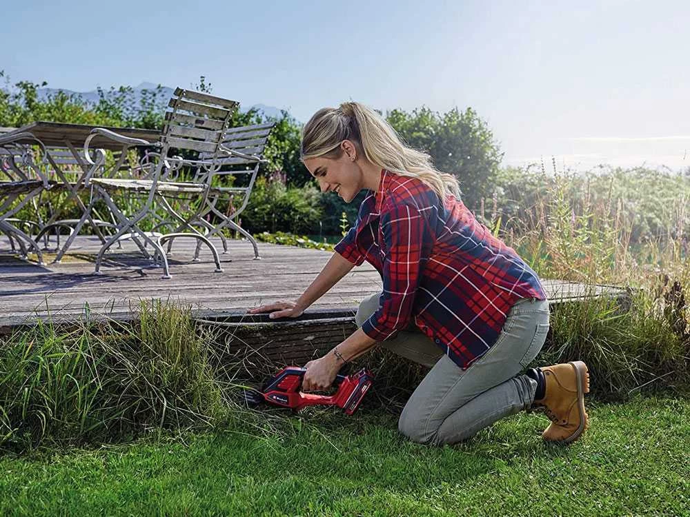 Cisaille à Batterie Pour Pelouse Einhell GE-CG 18/100 Li - SANS BATTERIE NI CHARGEUR 21 Cisaille à Batterie Pour Pelouse Einhell GE-CG 18/100 Li - SANS BATTERIE NI CHARGEUR – Image 19