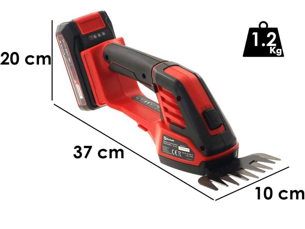 Cisaille à Batterie Pour Pelouse Einhell GE-CG 18/100 Li - Kit Avec Batterie 18V/2.5 Ah Et Chargeur 3 Cisaille à Batterie Pour Pelouse Einhell GE-CG 18/100 Li - Kit Avec Batterie 18V/2.5 Ah Et Chargeur