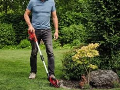 Cisaille à Batterie Pour Pelouse Einhell GE-CG 18/100 Li T - Kit Avec Batterie 18V/2.5 Ah Et Chargeur -Motofaucheuse Soldes cisaille batterie pour pelouse einhell ge cg 18 100 li t kit avec batterie 18v 2 5 ah et chargeur caractristiques principales 29786 2 1623331307 IMG 60c211eb428fb