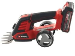 Cisaille à Batterie Pour Pelouse Einhell GE-CG 18/100 Li T - Kit Avec Batterie 18V/2.5 Ah Et Chargeur -Motofaucheuse Soldes cisaille batterie pour pelouse einhell ge cg 18 100 li t kit avec batterie 18v 2 5 ah et chargeur cisaille batterie einhell ge cg 18 100 li 29786 1 1623331307 IMG 60c211eb23fef