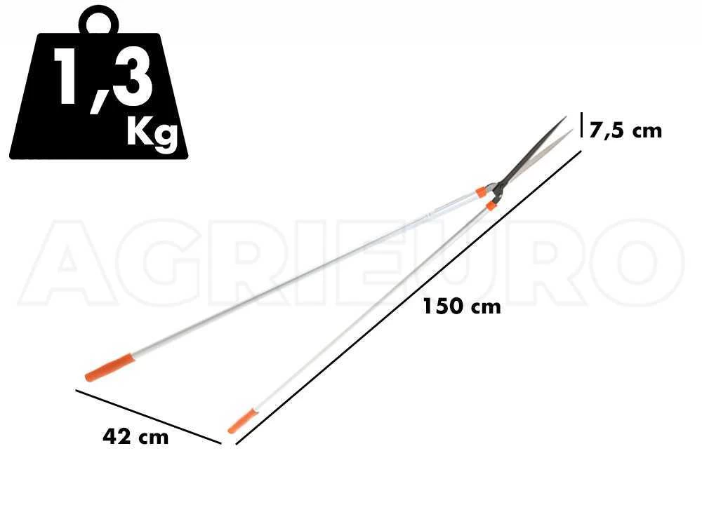 Cisaille Taille-haies Manuel à Perche Fixe GeoTech FS-160L 3 Cisaille Taille-haies Manuel à Perche Fixe GeoTech FS-160L