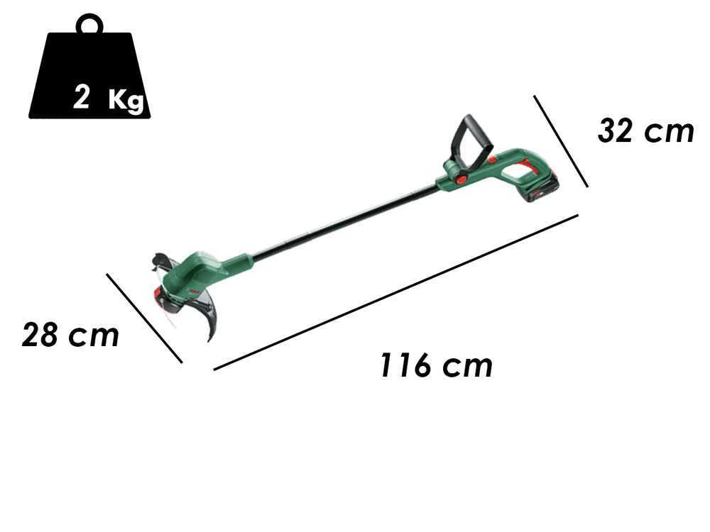 Coupe-bordures à Batterie Bosch EasyGrassCut 18V / 26 - Débroussailleuse à Batterie Au Lithium De 18 V 2.5 Ah 3 Coupe-bordures à Batterie Bosch EasyGrassCut 18V / 26 - Débroussailleuse à Batterie Au Lithium De 18 V 2.5 Ah