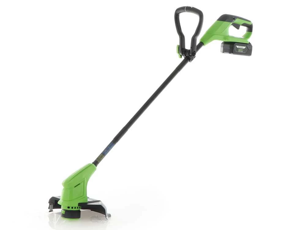 Coupe-bordures électrique à Batterie Greenworks G24ST25 24V - SANS BATTERIE NI CHARGEUR 4 Coupe-bordures électrique à Batterie Greenworks G24ST25 24V - SANS BATTERIE NI CHARGEUR – Image 2