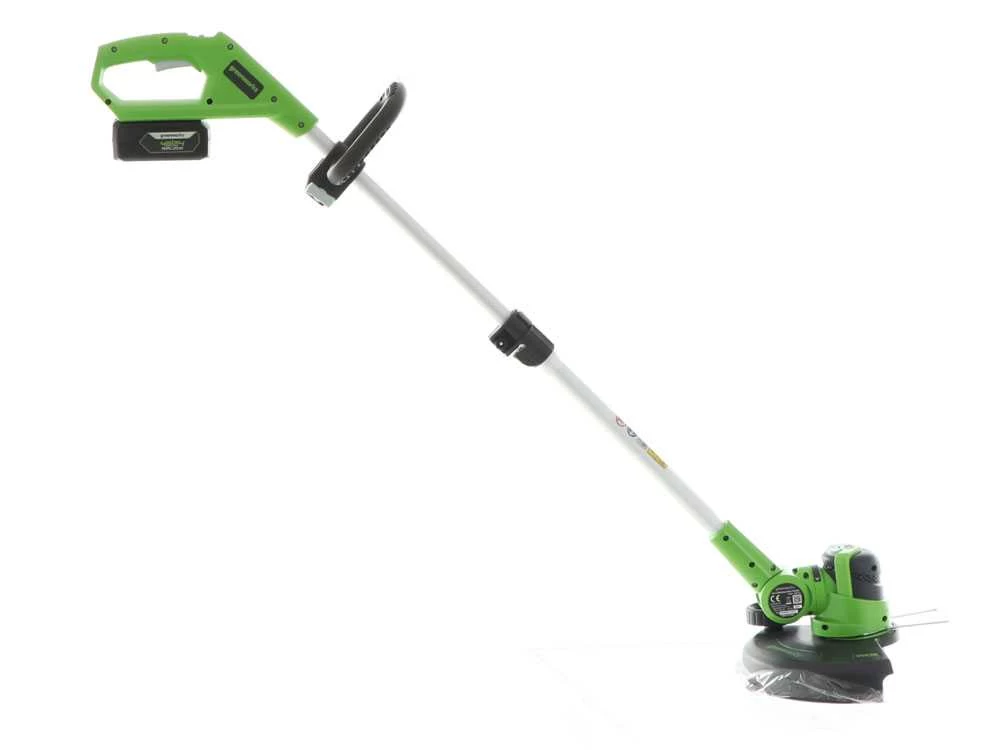 Coupe-bordures électrique à Batterie Greenworks G48LT30 24V - Batterie De 4 Ah 9 Coupe-bordures électrique à Batterie Greenworks G48LT30 24V - Batterie De 4 Ah – Image 7