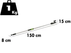 Coupe-branches De Taille Manuel Verdemax - Perche Fixe 150 Cm - Ø 25 Mm