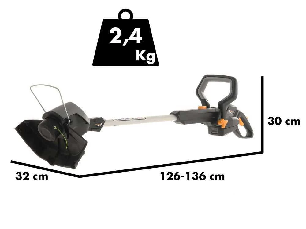 Débroussailleuse à Batterie Alpina ATR 20 Li - Batterie 20V 2Ah 3 Débroussailleuse à Batterie Alpina ATR 20 Li - Batterie 20V 2Ah