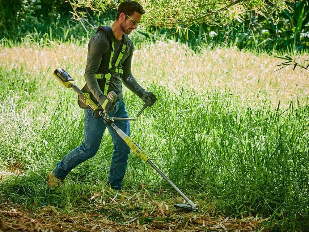 Débroussailleuse à Batterie RYOBI RBC36B26B - 36V - Lame 26cm - Poignée Double - BATTERIE ET CHARGEUR NON INCLUS 18 Débroussailleuse à Batterie RYOBI RBC36B26B - 36V - Lame 26cm - Poignée Double - BATTERIE ET CHARGEUR NON INCLUS – Image 16