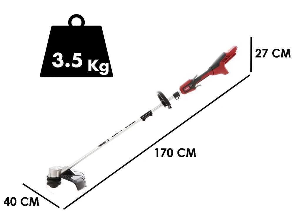 Débroussailleuse à Batterie TORO Brushless TO-51835T - 60V - SANS BATTERIE NI CHARGEUR 4 Débroussailleuse à Batterie TORO Brushless TO-51835T - 60V - SANS BATTERIE NI CHARGEUR – Image 2