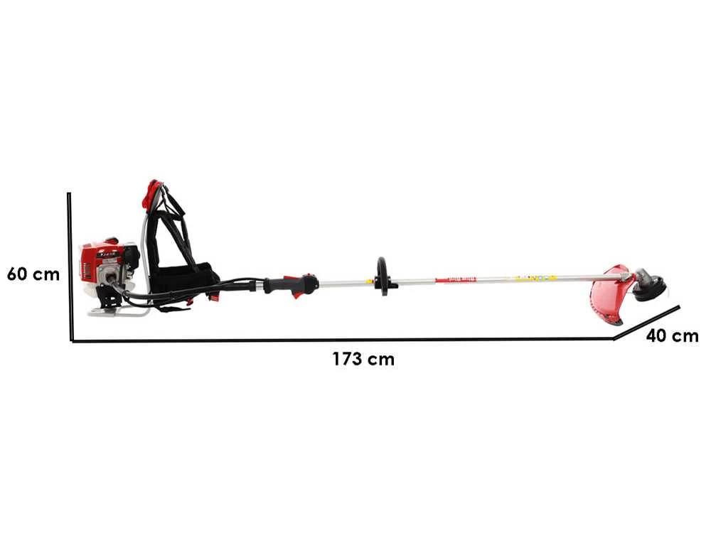 Débroussailleuse à Dos Professionnelle Avec Moteur Kawasaki TJ 53 E ZP Portée 3 Débroussailleuse à Dos Professionnelle Avec Moteur Kawasaki TJ 53 E ZP Portée