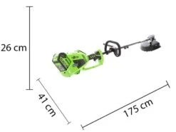 Débroussailleuse électrique Greenworks GD40BC 40V Sur Batterie - SANS BATTERIE ET SANS CHARGEUR 33 Débroussailleuse électrique Greenworks GD40BC 40V Sur Batterie - SANS BATTERIE ET SANS CHARGEUR -Motofaucheuse Soldes dbroussailleuse lectrique greenworks gd40bc 40v sur batterie sans batterie et sans chargeur dbroussailleuse greenworks gd40bc 15427 8 1548164347 Misure largo