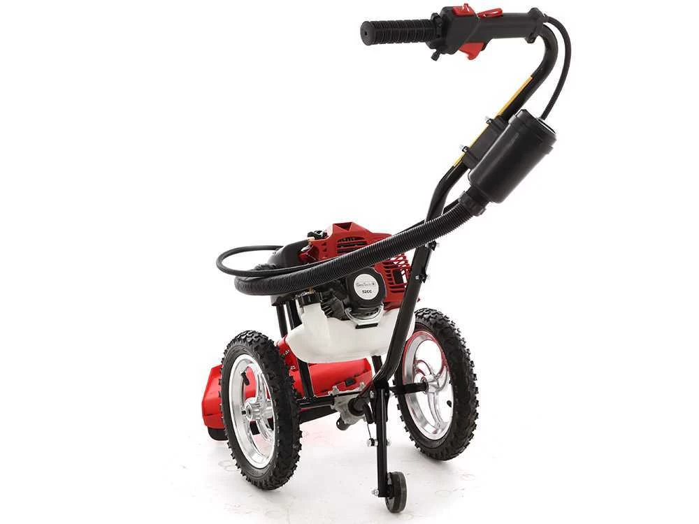 Débroussailleuse Manuelle Sur Roues GeoTech WBC 520 Moteur à Mélange 52 Cm3, Faucheuse 12 Débroussailleuse Manuelle Sur Roues GeoTech WBC 520 Moteur à Mélange 52 Cm3, Faucheuse – Image 10