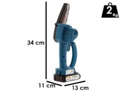 Élagueuse Manuelle électrique à Batterie WORTEX SAW 60 - Avec 2 Batteries Et Un Chargeur Offert
