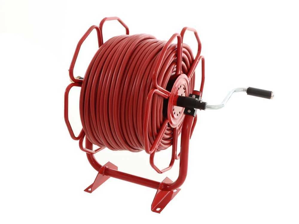 Enrouleur De Pulvérisation Pétale Tuyau 100 Mt - 20 Bars - Avec Lance à Levier En Laiton 3 Enrouleur De Pulvérisation Pétale Tuyau 100 Mt - 20 Bars - Avec Lance à Levier En Laiton