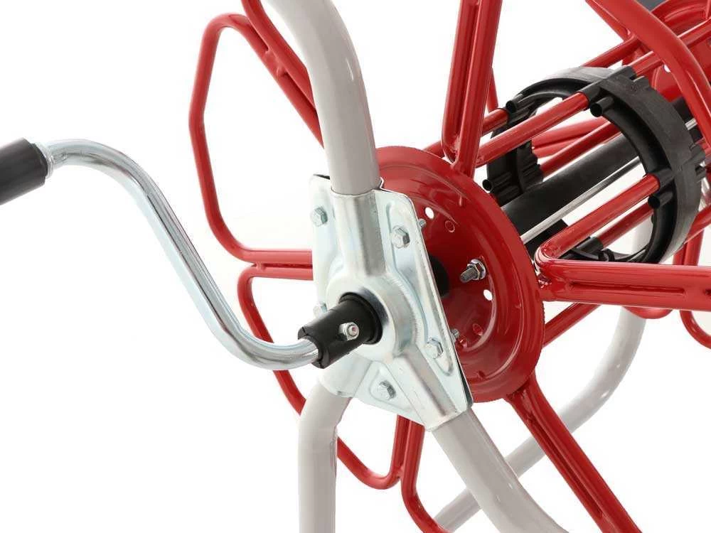 Enrouleur Pour Pulvérisation à Pétale Avec Chariot - Tuyau 100 Mt - 40 Bars - Avec Lance à Levier En Laiton 9 Enrouleur Pour Pulvérisation à Pétale Avec Chariot - Tuyau 100 Mt - 40 Bars - Avec Lance à Levier En Laiton – Image 7