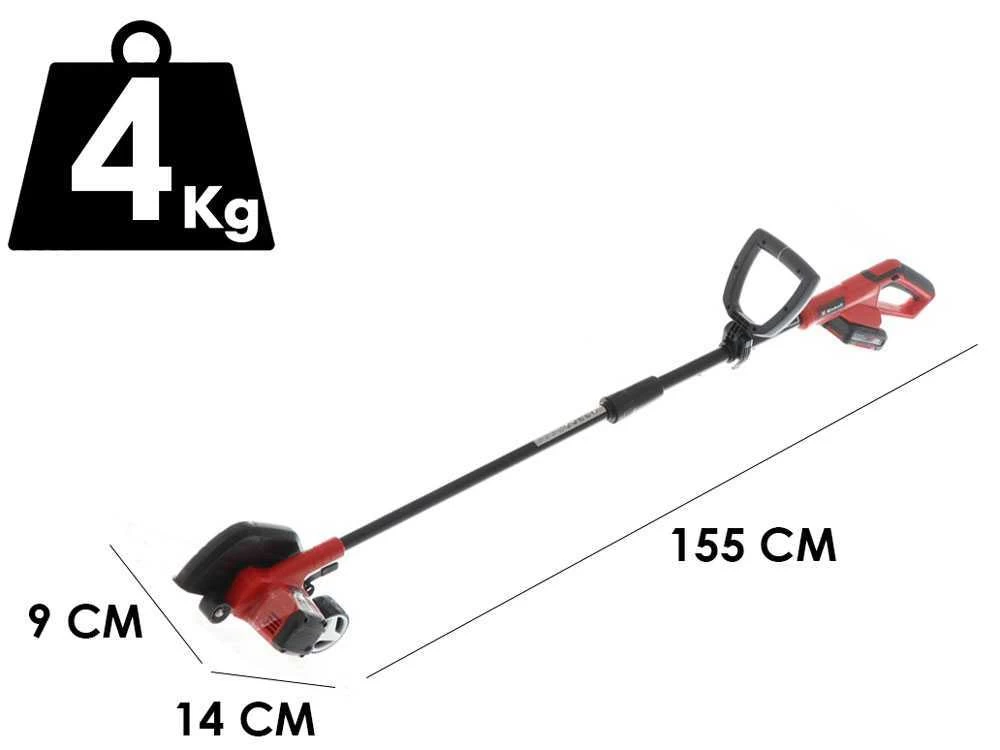 Enterre Fil à Batterie Einhell GE-LE 18/190 Li - 2.5Ah 18V 3 Enterre Fil à Batterie Einhell GE-LE 18/190 Li - 2.5Ah 18V
