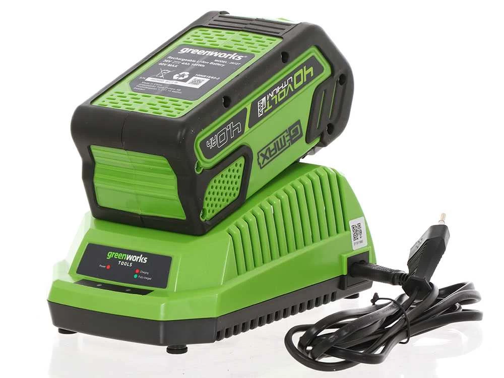 Greenworks GD40SC38II - Aérateur à Batterie - 40V - 4Ah 22 Greenworks GD40SC38II - Aérateur à Batterie - 40V - 4Ah – Image 20