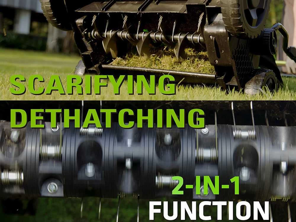 GreenWorks GD40SC38II - Aérateur à Batterie - SANS BATTERIE NI CHERGEUR DE BATTERIE 19 GreenWorks GD40SC38II - Aérateur à Batterie - SANS BATTERIE NI CHERGEUR DE BATTERIE – Image 17