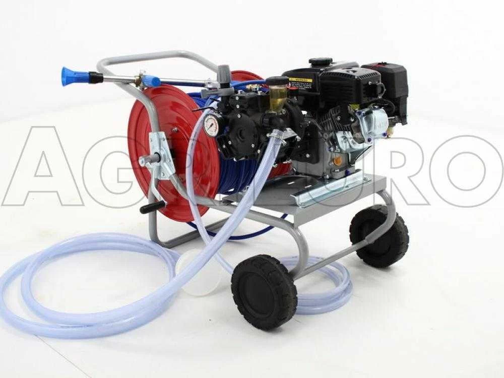 Groupe Motopompe De Pulvérisation Thermique Sur Chariot – Comet APS 41 - Loncin 5,5 HP 4 Groupe Motopompe De Pulvérisation Thermique Sur Chariot – Comet APS 41 - Loncin 5,5 HP – Image 2