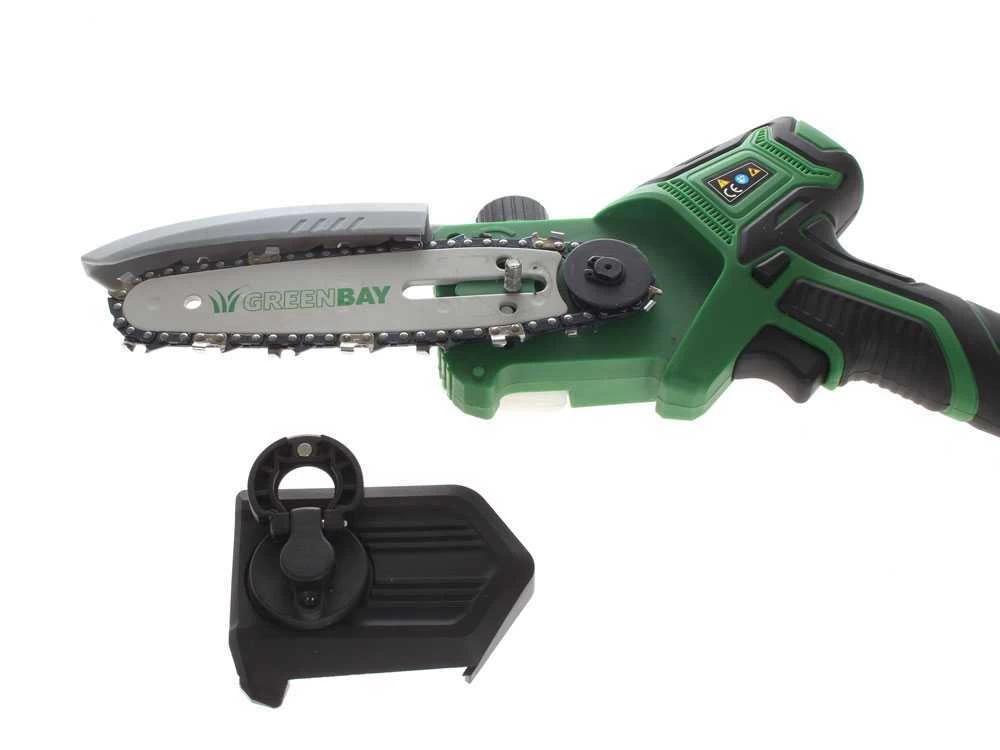 Élagueuse électrique à Batterie GreenBay TopSaw 5C - Avec 2 Batteries De 16,8 V - 2 Ah 12 Élagueuse électrique à Batterie GreenBay TopSaw 5C - Avec 2 Batteries De 16,8 V - 2 Ah – Image 10