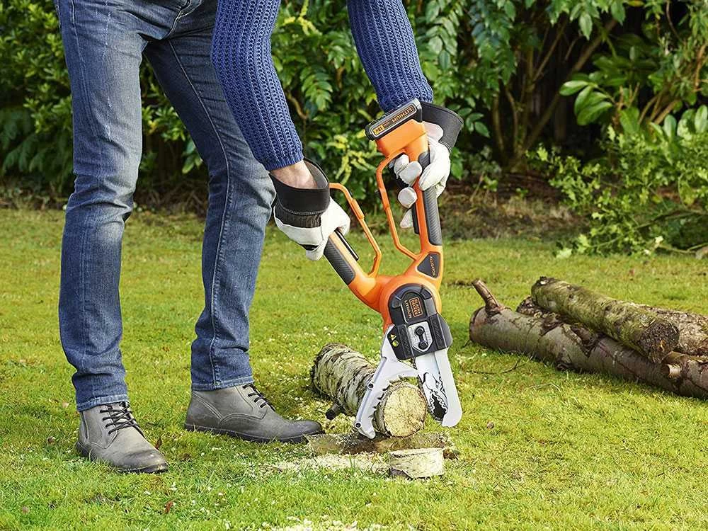 Black & Decker Élagueuse Manuelle à Batterie Black&Decker Alligator GKC1000L - Batterie 18V 2Ah 8 Black & Decker Élagueuse Manuelle à Batterie Black&Decker Alligator GKC1000L - Batterie 18V 2Ah – Image 6