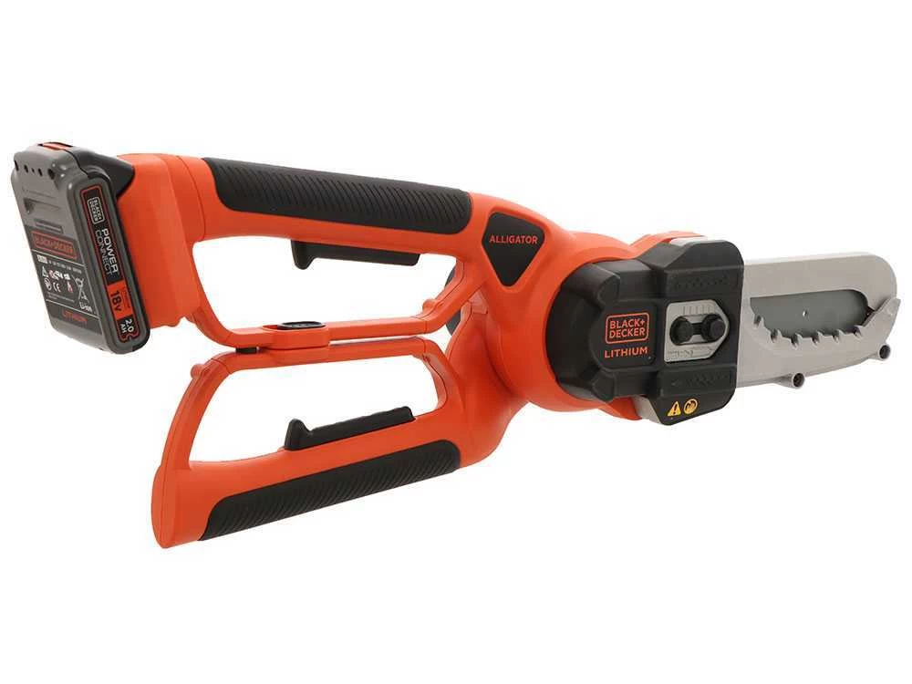 Black & Decker Élagueuse Manuelle à Batterie Black&Decker Alligator GKC1000L - Batterie 18V 2Ah 14 Black & Decker Élagueuse Manuelle à Batterie Black&Decker Alligator GKC1000L - Batterie 18V 2Ah – Image 12