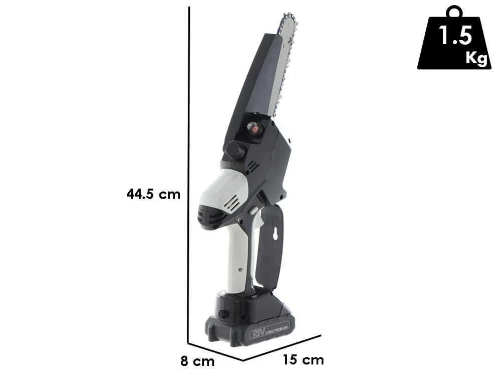 Élagueuse Manuelle à Batterie BlackStone HCS 150 - Batterie 21V 2Ah 3 Élagueuse Manuelle à Batterie BlackStone HCS 150 - Batterie 21V 2Ah