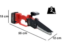 Élagueuse Manuelle électrique à Batterie GeoTech PRO GT-CP 200 - 2 Batteries De 21V/4.0Ah