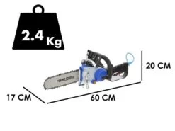 Élagueuse Pneumatique à Chaîne Paterlini Jack 10'' - 1/4 - Pour élagage