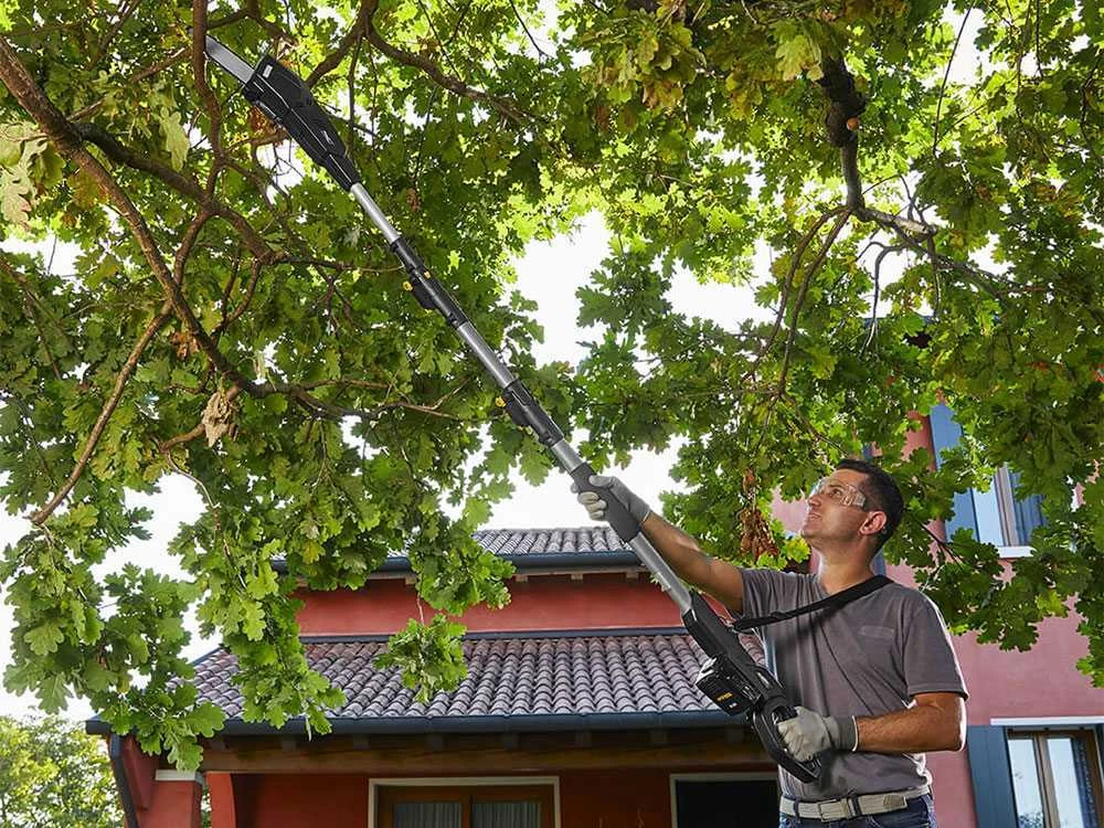 Élagueuse Sur Perche Télescopique à Batterie Multifonction Alpina AMT 20 Li - Batterie 20V 4Ah 5 Élagueuse Sur Perche Télescopique à Batterie Multifonction Alpina AMT 20 Li - Batterie 20V 4Ah – Image 3