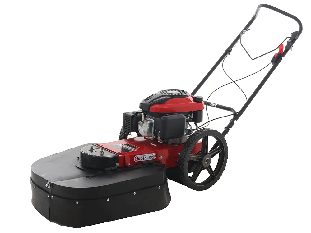 Motobalayeuse-débroussailleuse à Roues Poussée Geotech RSS 400 - Moteur à Essence 196 Cc. 9 Motobalayeuse-débroussailleuse à Roues Poussée Geotech RSS 400 - Moteur à Essence 196 Cc. – Image 7