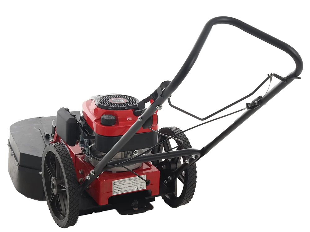 Motobalayeuse-débroussailleuse à Roues Poussée Geotech RSS 400 - Moteur à Essence 196 Cc. 10 Motobalayeuse-débroussailleuse à Roues Poussée Geotech RSS 400 - Moteur à Essence 196 Cc. – Image 8