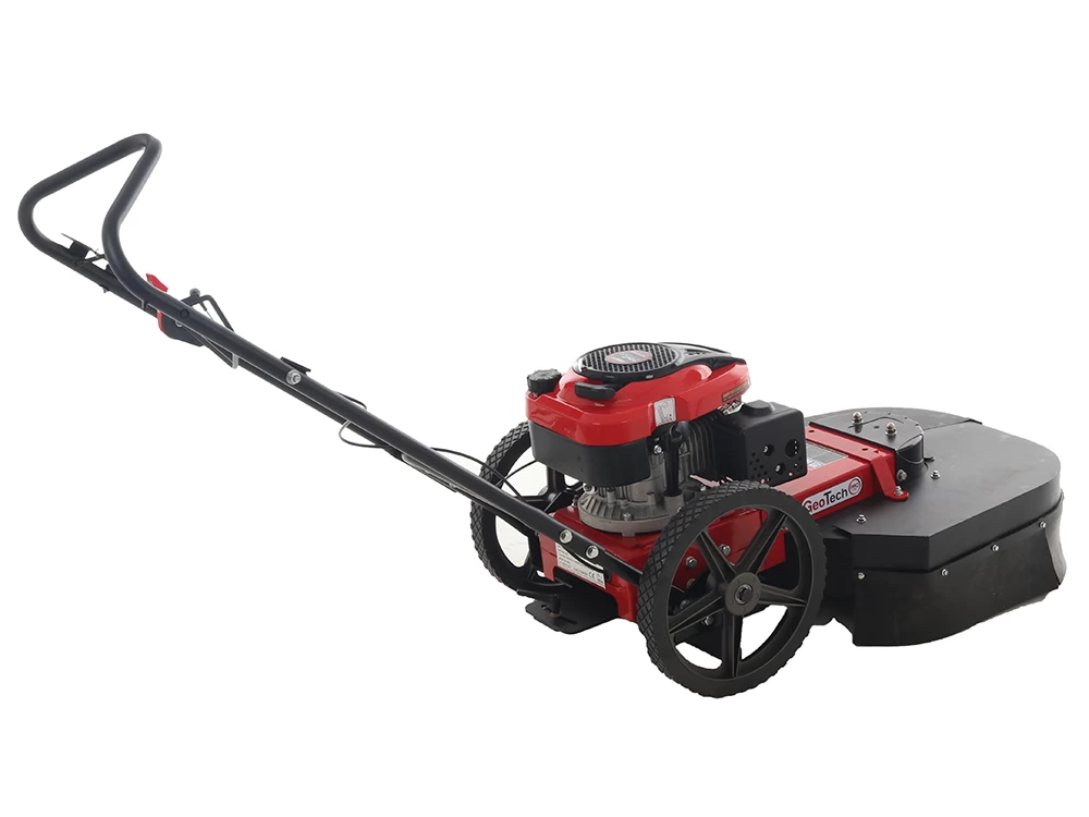 Motobalayeuse-débroussailleuse à Roues Poussée Geotech RSS 400 - Moteur à Essence 196 Cc. 8 Motobalayeuse-débroussailleuse à Roues Poussée Geotech RSS 400 - Moteur à Essence 196 Cc. – Image 6