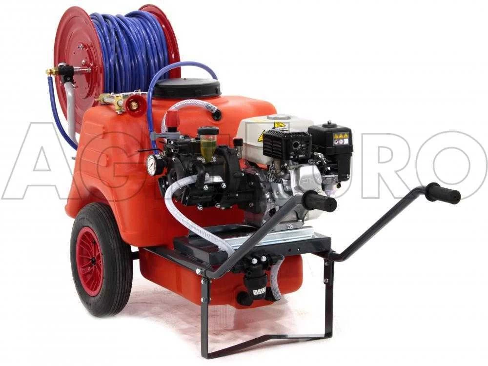 Motopompe De Pulvérisation Comet APS 41 Honda GP 160 Sur Chariot Dal Degan Avec Réservoir 150 L 3 Motopompe De Pulvérisation Comet APS 41 Honda GP 160 Sur Chariot Dal Degan Avec Réservoir 150 L