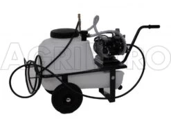 Motopompe De Pulvérisation Comet MC 20/20 - Moteur électrique Monophasé Sur Chariot Avec Cuve 50 L