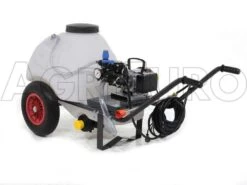 Motopompe De Pulvérisation Comet MC 25 - Moteur Monophasé Sur Chariot Avec Cuve 120 L