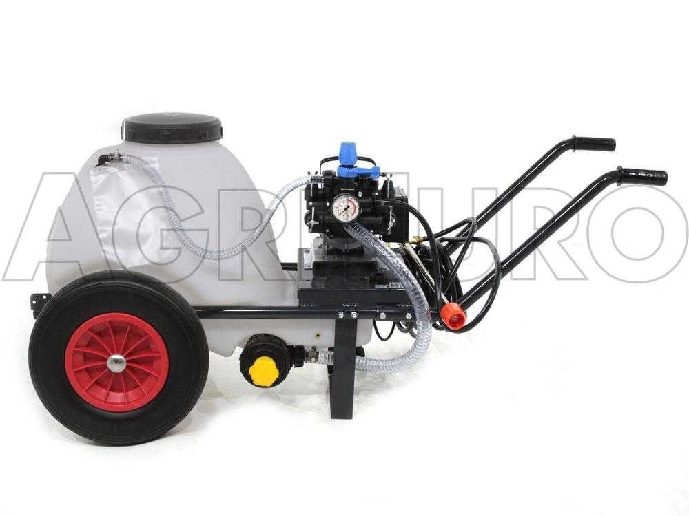 Motopompe De Pulvérisation Comet MC 25 - Moteur Monophasé Sur Chariot Avec Cuve 80l 5 Motopompe De Pulvérisation Comet MC 25 - Moteur Monophasé Sur Chariot Avec Cuve 80l – Image 3