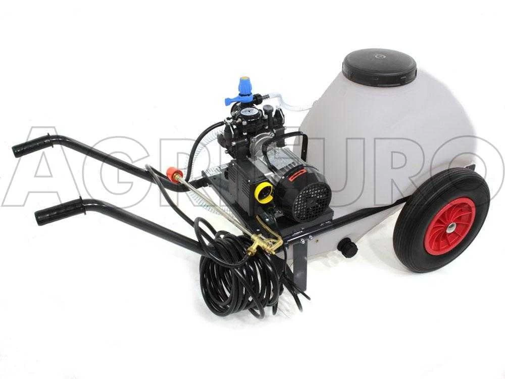 Motopompe De Pulvérisation Comet MC 25 - Moteur Monophasé Sur Chariot Avec Cuve 80l 13 Motopompe De Pulvérisation Comet MC 25 - Moteur Monophasé Sur Chariot Avec Cuve 80l – Image 11