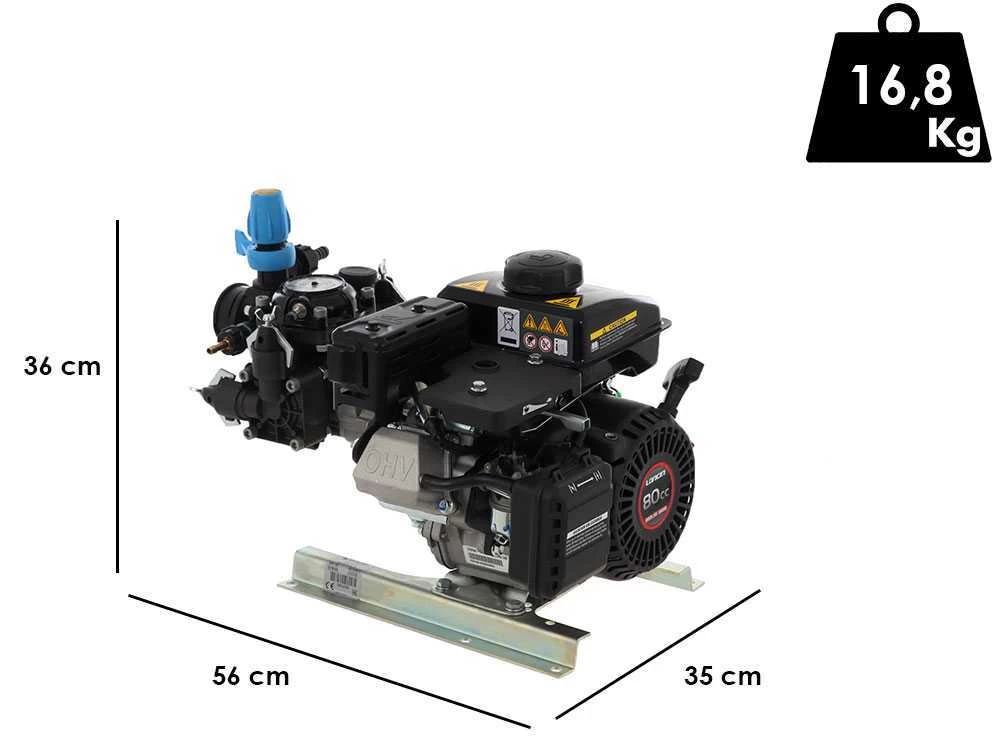 Motopompe De Pulvérisation Thermique Avec Pompe Comet MTP MC 25 - Moteur Thermique 4 Temps 3 Motopompe De Pulvérisation Thermique Avec Pompe Comet MTP MC 25 - Moteur Thermique 4 Temps