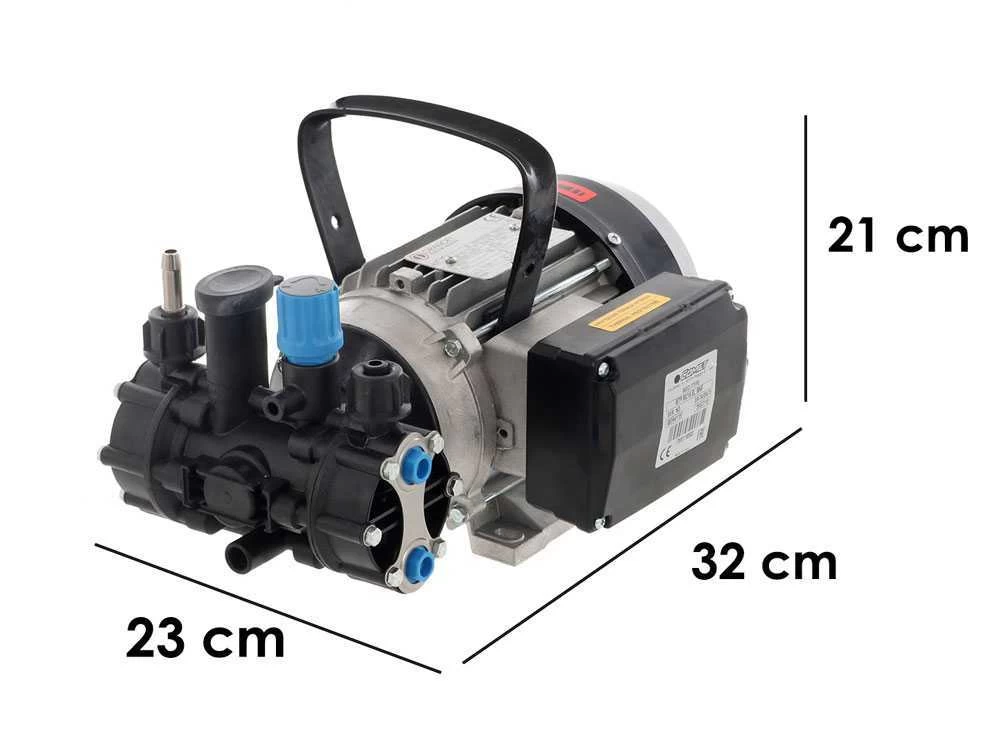 Motopompe électrique De Pulvérisation Comet MC 18 Avec Moteur Monophasé 14 Motopompe électrique De Pulvérisation Comet MC 18 Avec Moteur Monophasé – Image 12