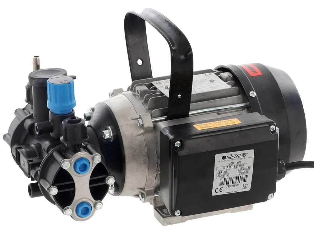 Motopompe électrique De Pulvérisation Comet MC 18 Avec Moteur Monophasé 10 Motopompe électrique De Pulvérisation Comet MC 18 Avec Moteur Monophasé – Image 8