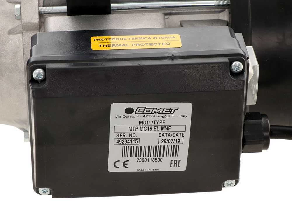 Motopompe électrique De Pulvérisation Comet MC 18 Avec Moteur Monophasé 17 Motopompe électrique De Pulvérisation Comet MC 18 Avec Moteur Monophasé – Image 15
