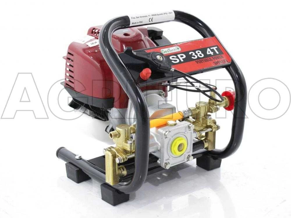 Motopompe équipée GeoTech SP 38 4T Avec Pompe à Moteur Thermique 4 Temps De 38 Cm3 4 Motopompe équipée GeoTech SP 38 4T Avec Pompe à Moteur Thermique 4 Temps De 38 Cm3 – Image 2