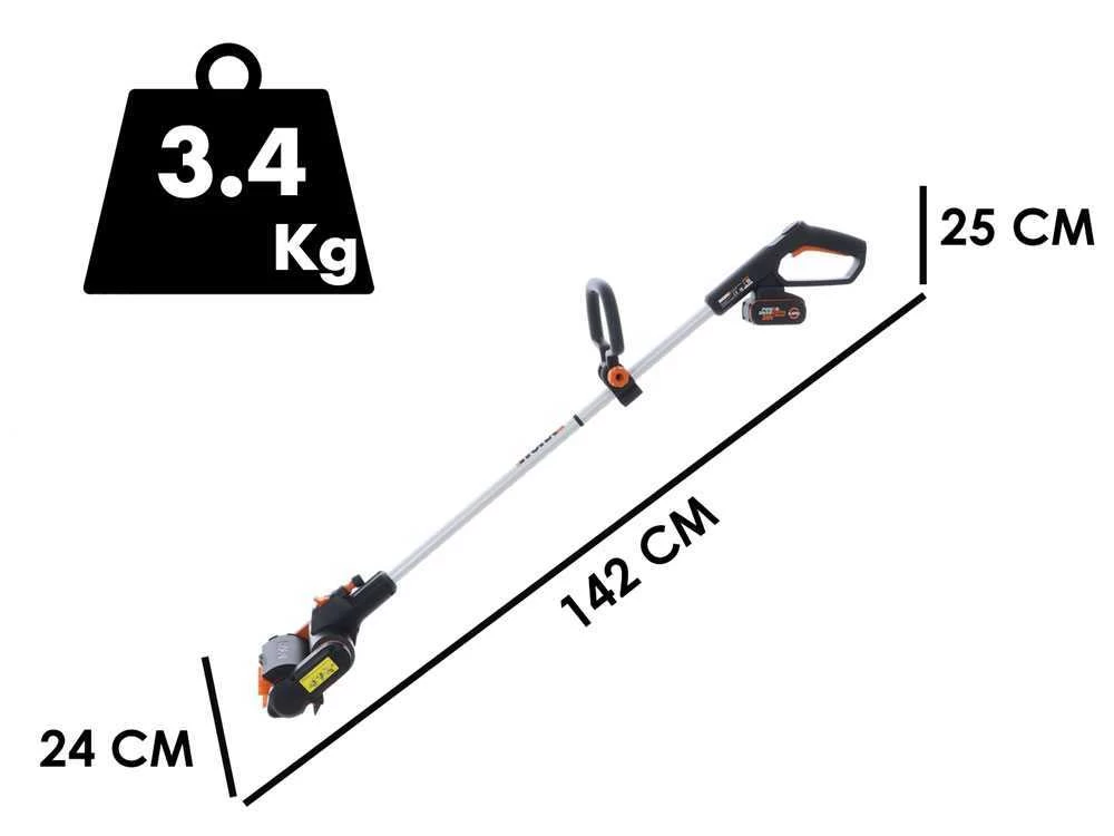 Nettoyeur Pour Extérieur à Batterie WORX WG441E - 2 Brosses Incluses - SANS BATTERIE NI CHARGEUR 6 Nettoyeur Pour Extérieur à Batterie WORX WG441E - 2 Brosses Incluses - SANS BATTERIE NI CHARGEUR – Image 4