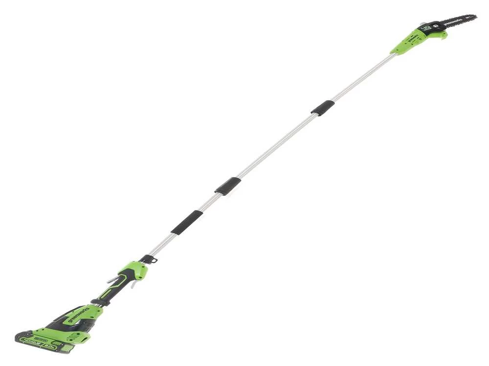 Perche élagueuse à Batterie Greenworks G40PSF 40V - Sur Rallonge, à Bretelle - SANS BATTERIE Ni CHARGEUR 5 Perche élagueuse à Batterie Greenworks G40PSF 40V - Sur Rallonge, à Bretelle - SANS BATTERIE Ni CHARGEUR – Image 3
